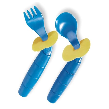 Patterson Medical Supply Curved Utensil Set EasieEaters™ - Each - 920686-EA