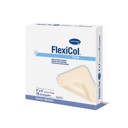 Hartmann Thin Hydrocolloid Dressing FlexiCol® 4 X 4 Inch Square - Box of 10 - 48640000-BX