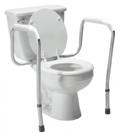 Graham-Field Toilet Safety Rail Versaframe White Aluminum - Case of 3 - 6460R-CS