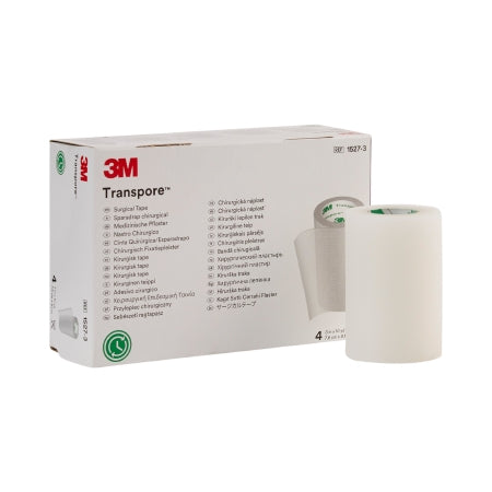 3M Medical Tape 3M™ Transpore™ Transparent 3 Inch X 10 Yard Plastic NonSterile - Each - 1527-3-EA