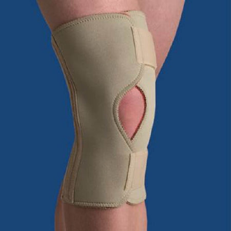 Patterson Medical Supply Knee Stabilizer Thermoskin® Small Hook and Loop Strap Closure 12-1/2 to 13-1/4 Inch Below Patella Circumference Right Knee - Each - 929136-EA