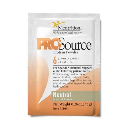 Medtrition/National Nutrition Oral Supplement ProSource® Neutral Flavor Powder 7.5 Gram Individual Packet - Each - 11169-EA