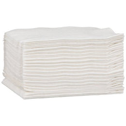 McKesson Washcloth McKesson 13 X 13 Inch White Disposable - Case of 16 - 18-950754-CS