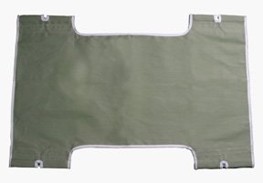 Drive Medical Seat and Back Sling 2 or 6 Point Without Head Support Chainless 600 lbs. Weight Capacity - Box of 1 - 13060-BX