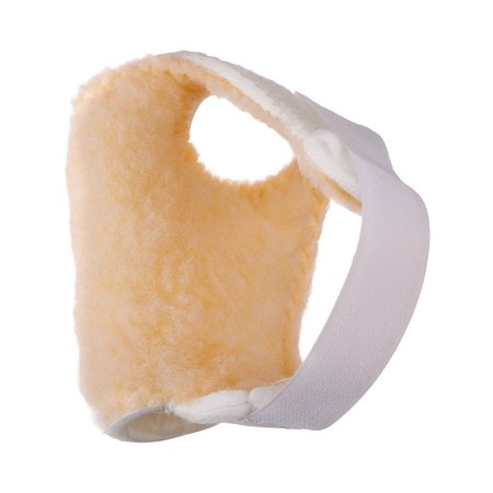 Patterson Medical Supply Palm Protector Rolyan® Foam / Sherpa Fabric Left Hand Cream / White One Size Fits Most - Each - A812101-EA