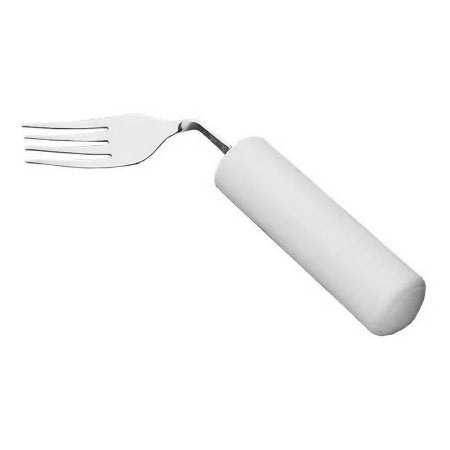 Patterson Medical Supply Fork Queens Angled / Right Handed White Stainless Steel - Each - AA5511RA-EA