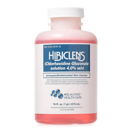 Molnlycke Antiseptic / Antimicrobial Skin Cleanser Hibiclens® 16 oz. Bottle 4% Strength CHG (Chlorhexidine Gluconate) NonSterile - Each - 00234057516-EA