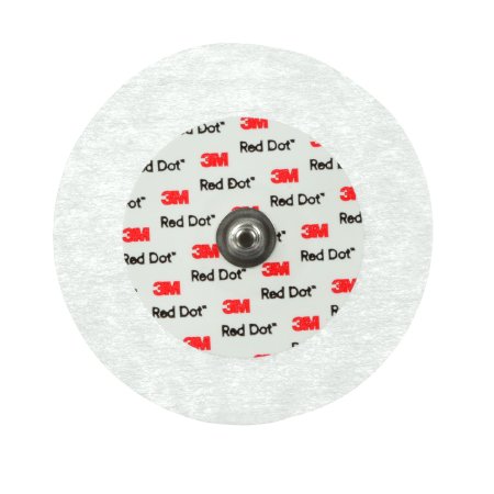 3M ECG Monitoring Electrode Tape Backing Non-Radiolucent Snap Connector 50 per Pack - Bag of 50 - 2249-50-BG