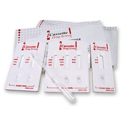 Abbott Rapid Dx North America LLC Drugs of Abuse Test Kit iCassette™ 6-Drug Panel AMP, BZO, COC, mAMP/MET, OPI, THC Urine Sample 25 Tests Non-CLIA Waived - Box of 25 - DOA-2165-BX