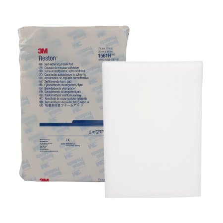 3M Orthopedic Padding Adhesive 3M™ Reston™ 7.875 X 11.75 Inch Foam NonSterile - Case of 25 - 1561H-CS
