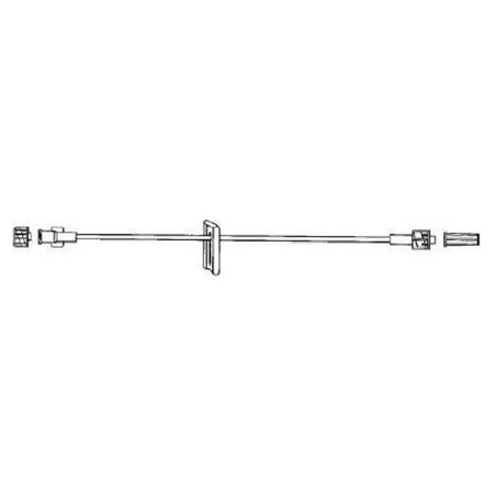Advanced Medical Systems IV Extension Set Vygon Micro Bore 7 Inch Tubing - Case of 50 - AMS-761-CS