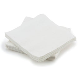 McKesson Washcloth McKesson 13 X 13 Inch White Disposable - Case of 1 - 18-950755-CS
