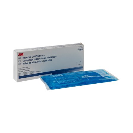 3M Hot / Cold Pack 3M™ General Purpose One Size Fits Most 4 X 10 Inch Plastic / Gel Reusable - Each - 1570-EA