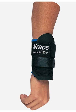 DJO Wrist Support DonJoy® Neoprene / Foam / Nylon Left or Right Wrist Black Medium - Each - 11-0386-3-06060-EA