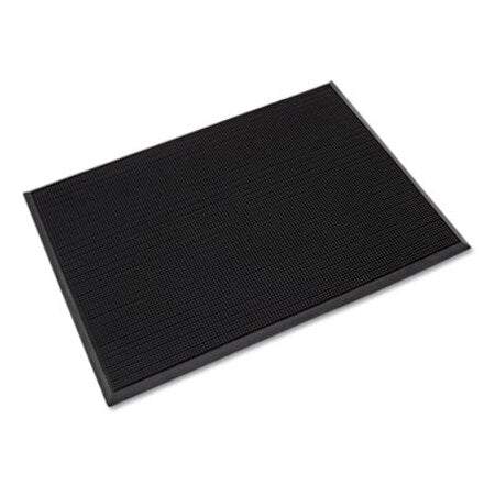 Crown Mat-A-Dor Entrance/Scraper Mat, Rubber, 24 x 32, Black - Each - CWN-MASR42BK-EA