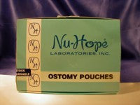 Nu-Hope Laboratories Post-Op Ostomy Pouch Nu-Flex™ Nu-Comfort™ Two-Piece System 11 Inch Length Drainable Convex - Box of 10 - 40-7207-C-BX