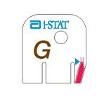 Abbott Point of Care Cartridge, Chemistry i-STAT G For i-STAT Handheld Blood Analyzer - Box of 25 - 03P8325-BX