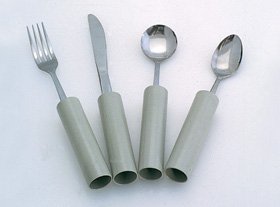 Alimed Teaspoon Alimed® Lightweight Gray Plastic-Coated - Each - 2970011152-EA