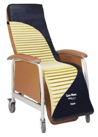 Span America Geri-Chair / Recliner Seat Cushion Geo-Wave™ 22 Inch Foam - Each - WAVE22-01-EA
