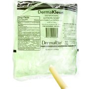 DermaRite Industries Antimicrobial Soap DermaKleen® Lotion 800 mL Dispenser Refill Bag Scented - Case of 12 - 0090BB-CS
