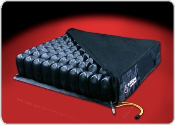 Crown Therapeutics Seat Cushion ROHO® High Profile® 22 W X 18 D X 4 H Inch Neoprene Rubber - Each - 1R1210C-EA