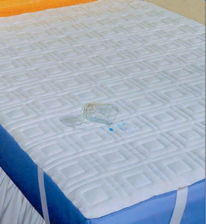 Hartmann Mattress Cover Dignity® 36 X 80 Inch Polyester / Vinyl For Twin Sized Mattresses - Each - 36080-EA