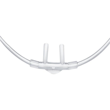 Medline Nasal Cannula Continuous Flow Hudson RCI® Adult Curved Prong / NonFlared Tip - Case of 50 - HUD1109-CS