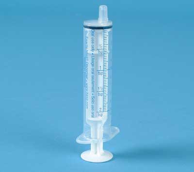 Health Care Logistics Oral Medication Syringe Exacta-Med® Oral Tip Without Safety - Pack of 50 - 7860-PK