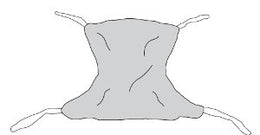 Drive Medical Full Body Sling drive™ 4 or 6 Point With Head Support Straps - Attached X-Large 600 lbs. Weight Capacity - Each - 13224XL-EA