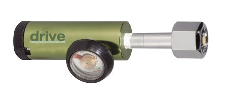 Drive Medical Drive™ Oxygen Regulator Click Style 0 - 8 LPM DISS Outlet CGA-540 - Each - 18303G-EA