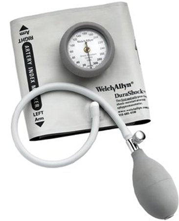 Welch Allyn Aneroid Sphygmomanometer Unit DuraShock® Thigh Nylon Pocket Aneroid - Each - DS44-13CB-EA