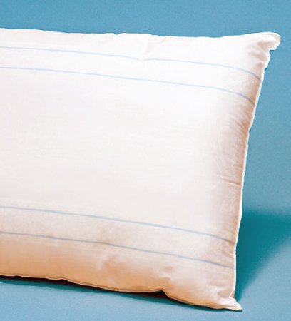 The Pillow Factory Division Bed Pillow Pillow Plus™ 20 X 26 Inch Blue / White Reusable - Case of 12 - 51115-CS