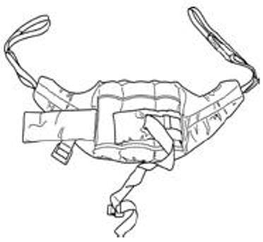 Joerns Healthcare Deluxe Stand Assist Sling Hoyer® Medium 125 to 200 lbs. Weight Capacity - Each - NA13500N-EA