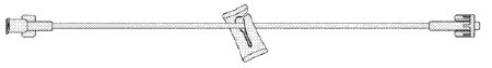 MPS Medical IV Extension Set Mini Bore 96 Inch Tubing Without Filter Sterile - Box of 50 - EB-096-01-BX