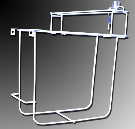 Medegen Medical Products LLC Sharps Container Bracket McKesson Brand Metal Wall Mount Locking - Each - 8784-EA