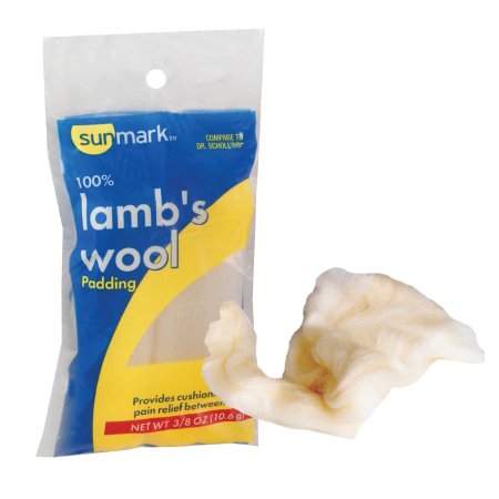 Aetna Felt Corp Lamb's Wool Padding sunmark™ 0.37 oz. - Each - 01093904233-EA
