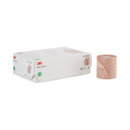 3M Medical Tape 3M™ Micropore™ Tan 2 Inch X 10 Yard Paper NonSterile - Each - 1533-2-EA