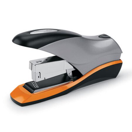Swingline® Optima 70 Desktop Stapler, 70-Sheet Capacity, Silver/Black/Orange - Each - SWI-87875-EA