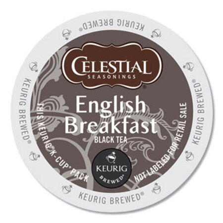 Celestial Seasonings® English Breakfast Black Tea K-Cups, 24/Box - Box of 1 - GMT-14731-BX