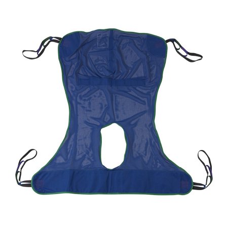 Drive Medical Full Body Commode Sling drive™ 4 or 6 Point With Head Support Straps - Attached X-Large 600 lbs. Weight Capacity - Each - 13221XL-EA
