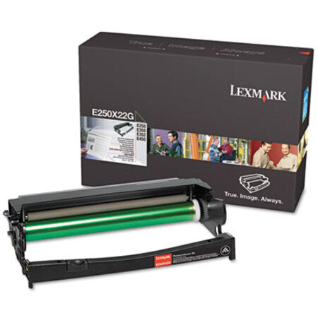 Lexmark™ E250X22G Photoconductor Kit, 30,000 Page-Yield, Black - Each - LEX-E250X22G-EA