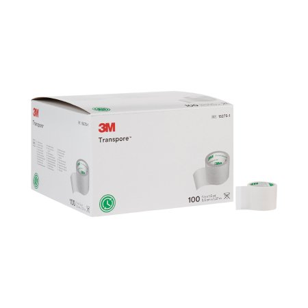 3M Medical Tape 3M™ Transpore™ Transparent 1 Inch X 1-1/2 Yard Plastic NonSterile - Case of 500 - 1527S-1-CS