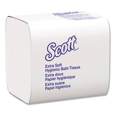 Scott® Control Hygienic Bath Tissue, Septic Safe, 2-Ply, White, 250/Pack, 36 Packs/Carton - CT/1 - KCC-48280-CT