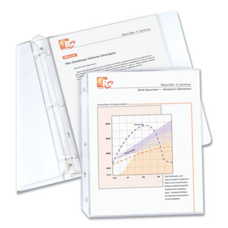C-Line® Standard Weight Polypropylene Sheet Protectors, Clear, 2", 11 x 8.5, 50/Box - Box of 1 - CLI-62037-BX