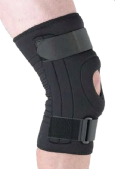 Ossur Knee Support FormFit® X-Large Pull-On 16 to 17-1/2 Inch Circumference Left or Right Knee - Each - 304568BLK-EA