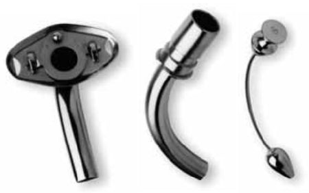 Premier Dental Products Uncuffed Tracheostomy Tube Rotating Lock IC Size 7.0 Adult - Each - 1034927-EA