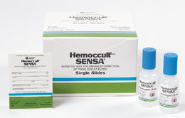 Hemocue Cancer Screening Test Kit Hemoccult® Sensa® Single Slides Colorectal Cancer Screening Fecal Occult Blood Test (FOBT) Stool Sample 1,000 Tests CLIA Waived - Case of 1 - 64152-CS