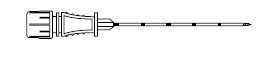 Bard Peripheral Vascular Biopsy Needle TruGuide® 15 Gauge 7.8 cm Length - Case of 5 - C1610A-CS