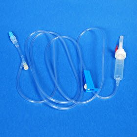 Codan US Corp Primary IV Administration Set Codan Gravity 1 Port 20 Drops / mL Drip Rate Without Filter 80 Inch Tubing Solution - Case of 50 - C402-CS