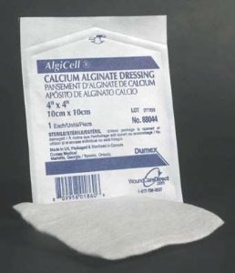 Gentell Alginate Dressing Algicell® 4 X 4 Inch Square - Case of 40 - 88044-CS